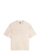 Tjm 90S New Classics Ss Tee Beige Tommy Jeans