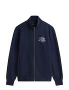Hilfiger Arch Stand Collar Zip Navy Tommy Hilfiger