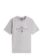 Brand Love Big Hilfiger Tee Grey Tommy Hilfiger