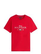 Brand Love Big Hilfiger Tee Red Tommy Hilfiger