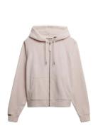 Studios Relaxed Zip Hoodie Pink Superdry