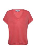 Mscarlina Batsleeve Knit Tee Red Minus