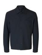 Slmreg-Robert Overshirt Noos Navy Selected