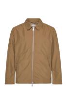 Water Repellent Zipper Jacket - Mos Brown Garment Project