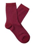 Slwkim Sock Burgundy Selected