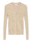 Mouline Rib Cardigan Beige Calvin Klein Jeans