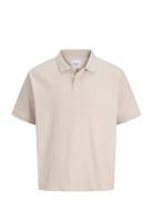 Jjeharrison Structure Polo Ss Ln Cream Jack & J S