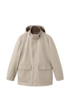 Padded Parka With Removable Inner Jacket Beige Mango