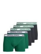Jacnolan Solid Trunks 5 Pack Jnr Sn Green Jack & J S