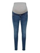 Olmblush Mid Sk Ank Rw Dnm Reabox Noos Blue Only Maternity