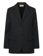 Cloud Blazer Cotton Twill Black A Part Of The Art