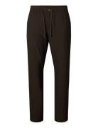 Slm196-Straight Robert String Pant Noos Black Selected