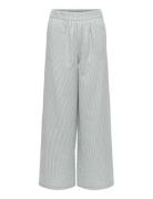 Kogsmilla Life Stripe Pant Wvn Noos Grey Kids Only