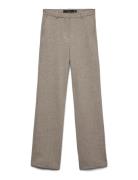Vmzamira Bestie Mw Straight Pant Noos Beige Vero Moda