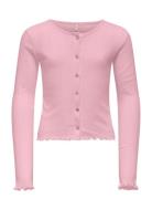 Kogsalsa Life L/S Cardigan Jrs Pink Kids Only