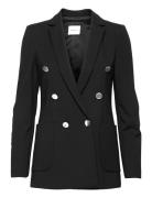 Jenner Jersey Blazer Black Andiata