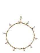 Lula White Bracelet Gold Maanesten