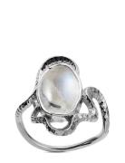 Siren Ring Silver Maanesten