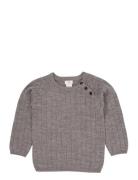 Merino Knitted Blouse Brown Copenhagen Colors