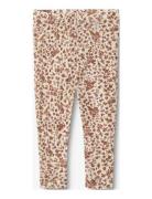 Wool Leggings Agi Beige Wheat