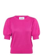 Liva Strik T-Shirt Pink Minus