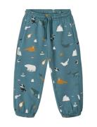Arlo Printed Sweatpants Blue Liewood