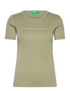 T-Shirt Green United Colors Of Benetton