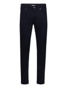 1927: Superflex 5 Pocket Cashmere Touch Pants Navy Lindbergh Black