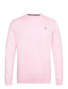 Classic Cotton C-Neck Pink GANT