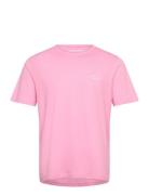 Jjcollege Logo Tee Ss Crew Neck Pink Jack & J S