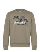 Jjelogo Sweat Crew Neck 2 Col Ss26 Khaki Jack & J S