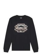Americana Crew Black Wrangler