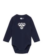 Hmlmini Logo Body L/S Navy Hummel