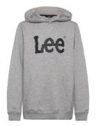 Wobbly Graphic Bb Oth Hoodie Grey Lee Jeans