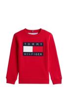Heritage Flag Sweatshirt Red Tommy Hilfiger