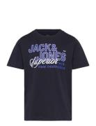 Jjelogo Tee Ss O-Neck 2Col Ss26 Noos Mni Navy Jack & J S