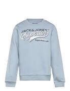 Jjelogo Sweat Crew Neck 2Col Ss26 Sn Mni Blue Jack & J S