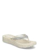 Flip Flops On Platform Sole White Ilse Jacobsen