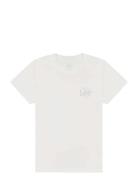 Logo Tee Cream Lee Jeans
