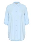 Kcnana Shirt Tunic Blue Kaffe Curve