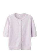 Nkfnabeth 2/4 Sl Knit Card Pink Name It