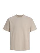 Jprblaethan Ss Logo Tee Sn Beige Jack & J S
