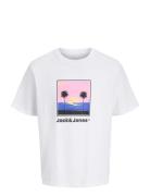 Jjperry Tee Ss Crew Neck Mni White Jack & J S