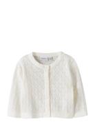 Nbfdesina Ls Short Knit Card Cream Name It