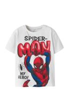 Nmmmarvin Spider Ss Nreg Top Noos Mar White Name It