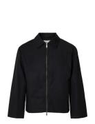 Slhcedric Unpadded Blouson Black Selected