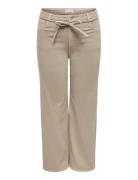 Carhilla Gianna Mw Straight Pant Brown ONLY Carmakoma