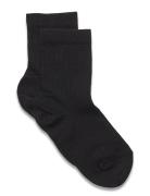 Cotton Rib Socks Black Mp Denmark
