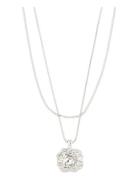 Feel Necklace 2-In-1 Set Silver-Plated Silver Pilgrim