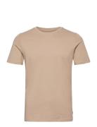 Jjeorganic Basic Tee Ss O-Neck Noos Beige Jack & J S